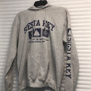 Thick gray sweatshirt
